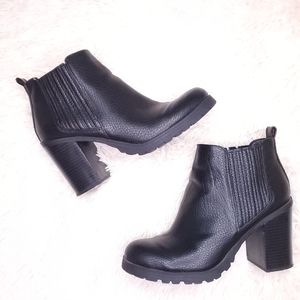 《 Sam & Libby 》Chelsea Style Chuncky Heel Boots